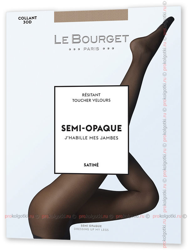 Колготки Le Bourget Art. 1Nh1 Semi-Opaque Satine 30 - фото 1