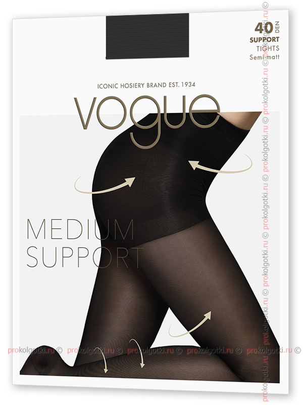 Колготки Vogue Art. 37640 Support 40 - фото 1