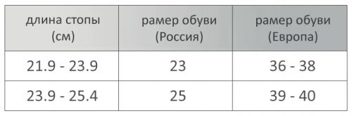 Размер INCANTO_ж. носки