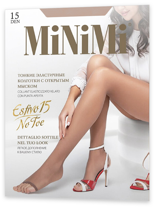 Колготки Minimi Estivo 15 No Toe - фото 1