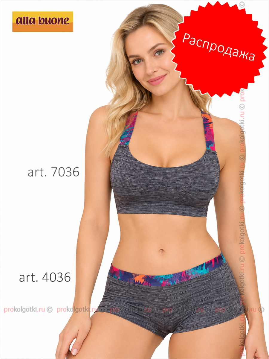 Бельё Женское Alla Buone Art. 4036 Shorts - фото 1