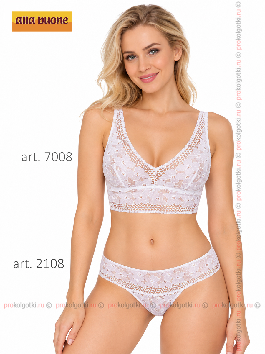 Бельё Женское Alla Buone Art. 7008 Top - фото 2