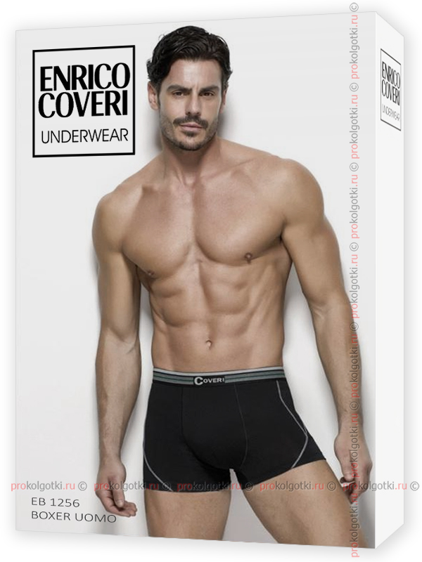 Бельё Мужское Enrico Coveri Eb1256 Uomo Boxer - фото 1