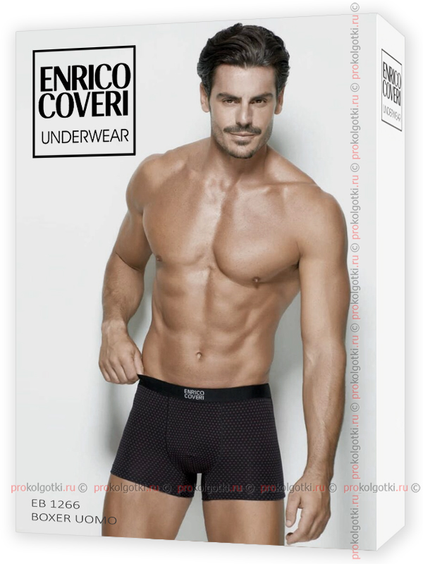 Бельё Мужское Enrico Coveri Eb1266 Uomo Boxer - фото 1