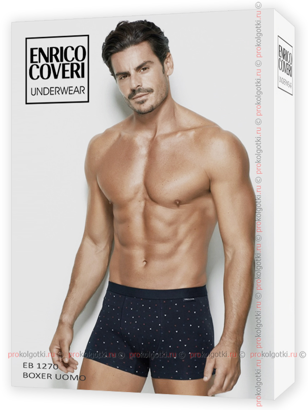 Бельё Мужское Enrico Coveri Eb1270 Uomo Boxer - фото 1