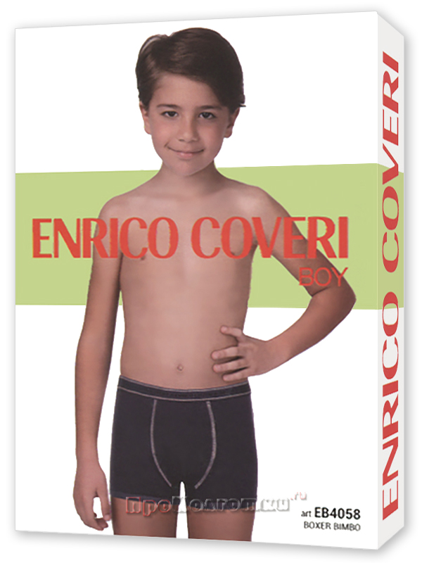 Бельё Мужское Enrico Coveri Eb4058 Boy Boxer - фото 1