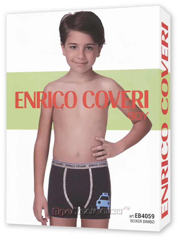 Бельё Мужское Enrico Coveri Eb4059 Boy Boxer - фото 1