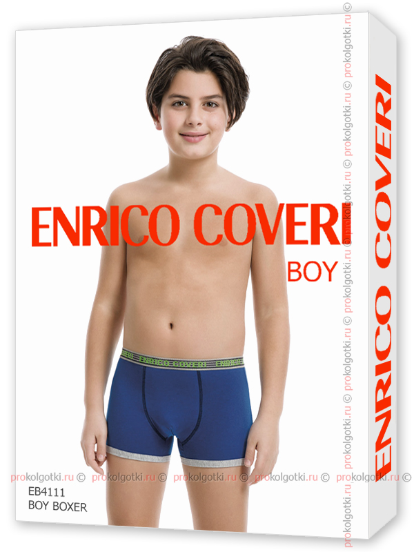 Бельё Мужское Enrico Coveri Eb4111 Boy Boxer - фото 1