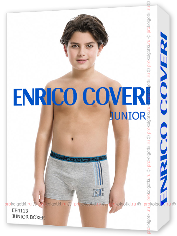 Бельё Мужское Enrico Coveri Eb4113 Junior Boxer - фото 1