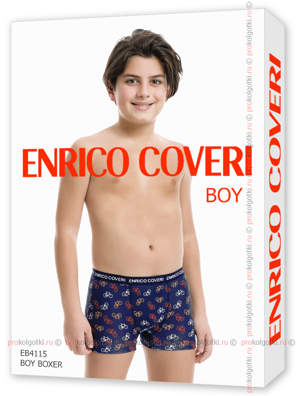 Бельё Мужское Enrico Coveri Eb4115 Boy Boxer - фото 1