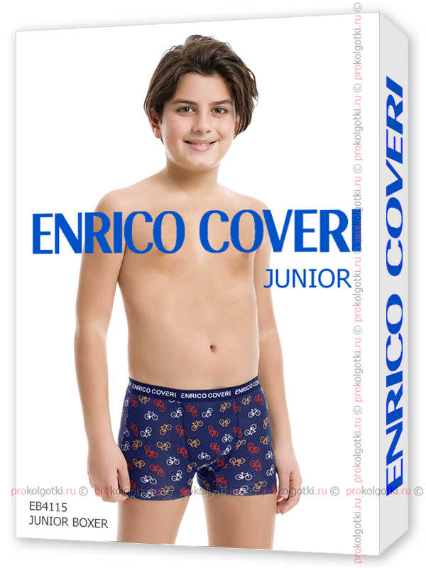 Бельё Мужское Enrico Coveri Eb4115 Junior Boxer - фото 1
