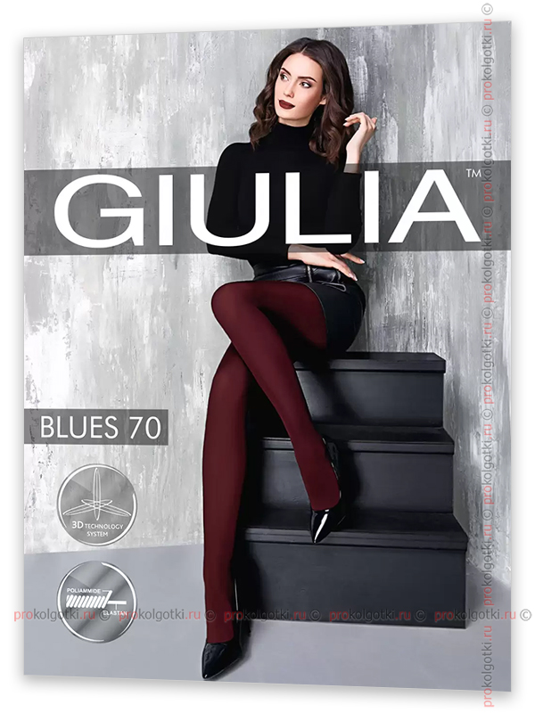 Колготки Giulia Blues 70 Xxl - фото 1