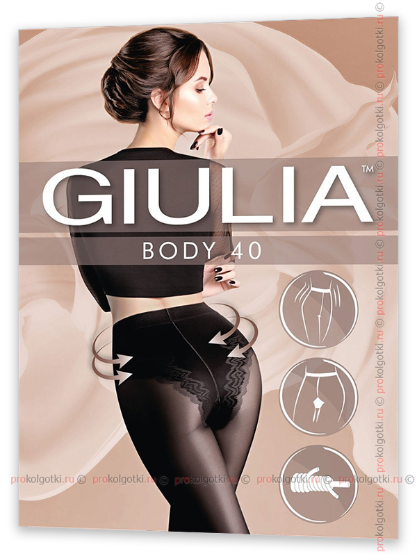 Колготки Giulia Body 40 - фото 1