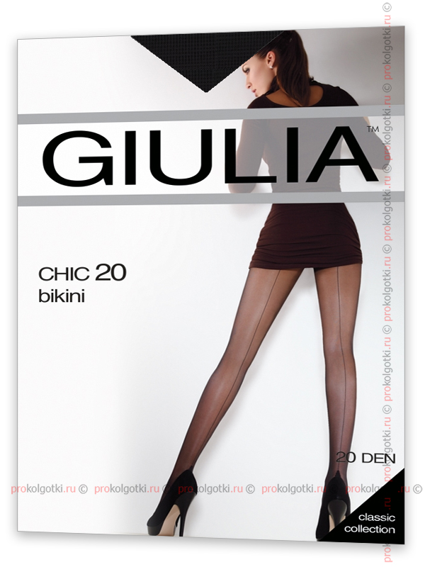 Колготки Giulia Chic Bikini 20 - фото 2