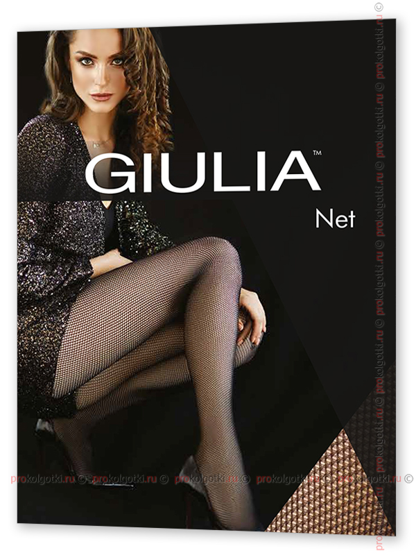 Колготки Giulia Net 40 - фото 1