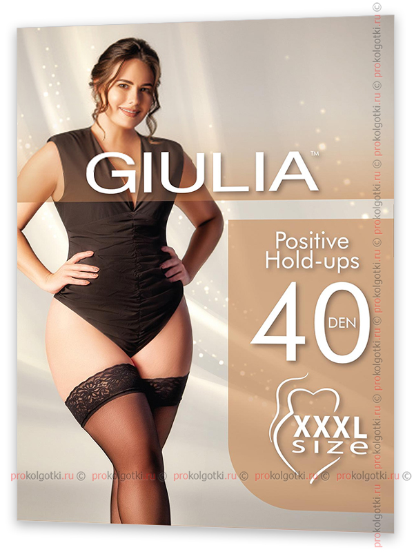 Чулки Giulia Positive 40 Autoreggente - фото 1