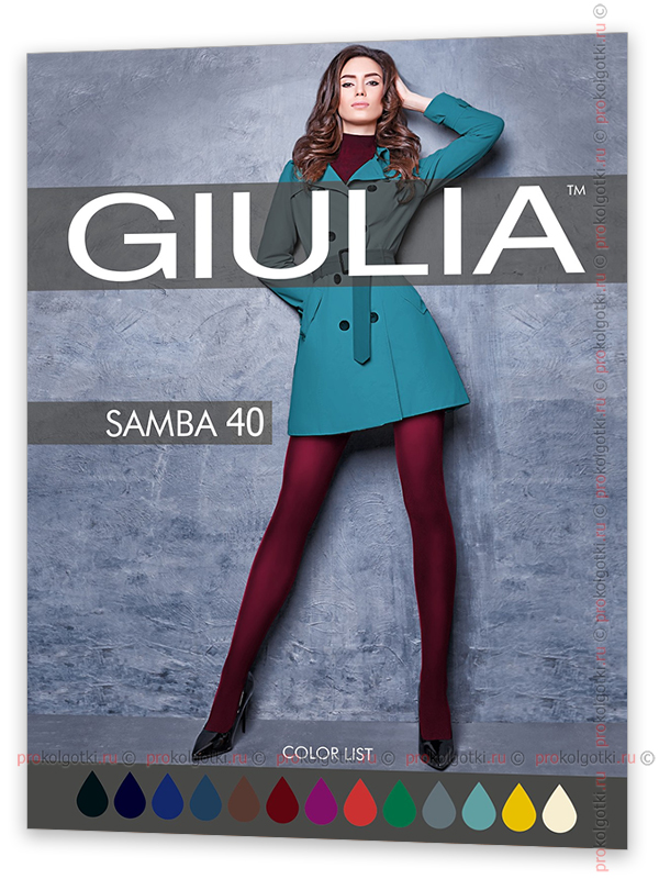 Колготки Giulia Samba 40 Color - фото 1