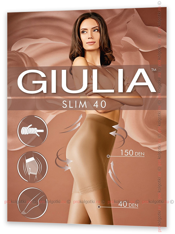 Колготки Giulia Slim 40 - фото 1