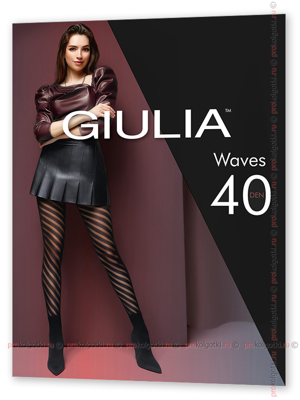 Колготки Giulia Waves 40 Model 1 - фото 1
