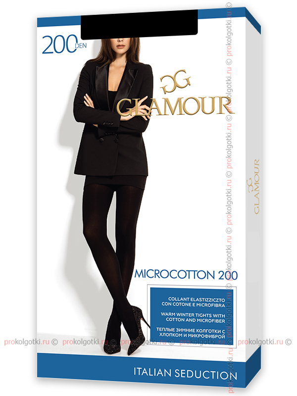 Колготки Glamour Microcotton 200 - фото 1