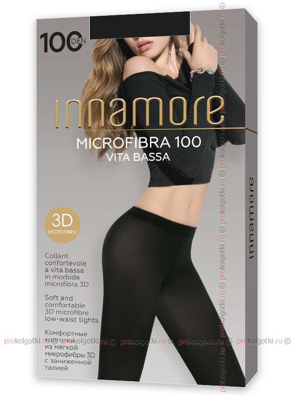 Колготки Innamore Microfibra 100 Vita Bassa - фото 1