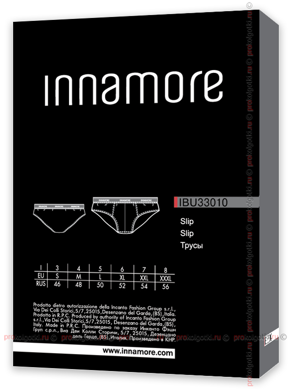 Бельё Мужское Innamore Underwear For Men Ibu 33010 Slip - фото 2