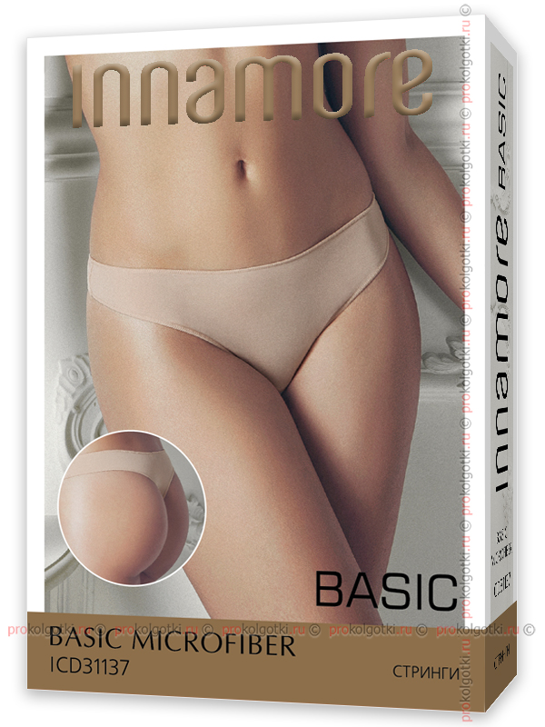 Бельё Женское Innamore Underwear For Women Icd Basic Microfiber 31137 String - фото 1