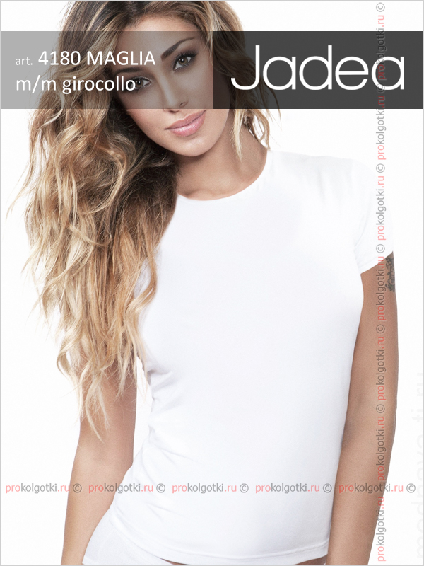 Бельё Женское Jadea Art. 4180 Maglia Mezza Manica Girocollo - фото 1