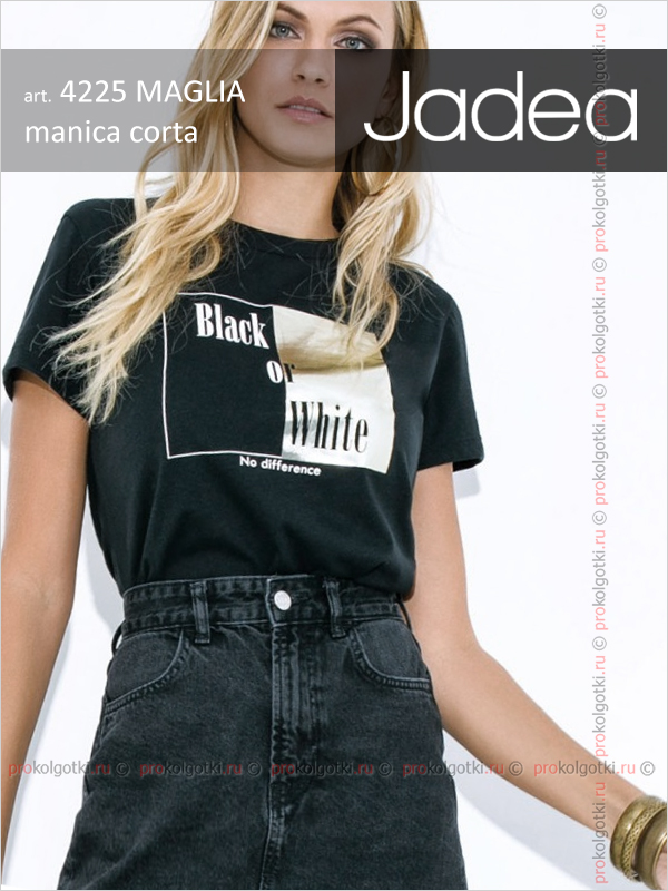 Бельё Женское Jadea Art. 4225 Maglia Manica Corta - фото 1