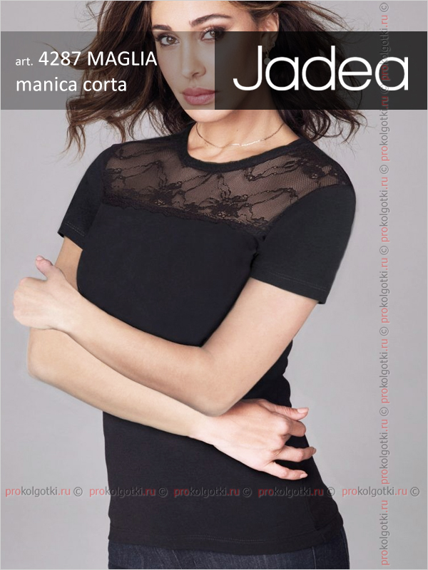 Бельё Женское Jadea Art. 4287 Maglia Manica Corta - фото 1