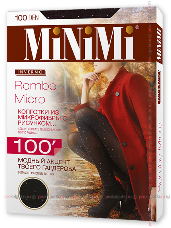 Колготки Minimi Rombo Micro 100 - фото 1