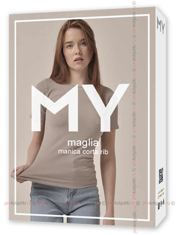 Бельё Женское My Art. Ma979 Maglia Manica Corta Rib - фото 1