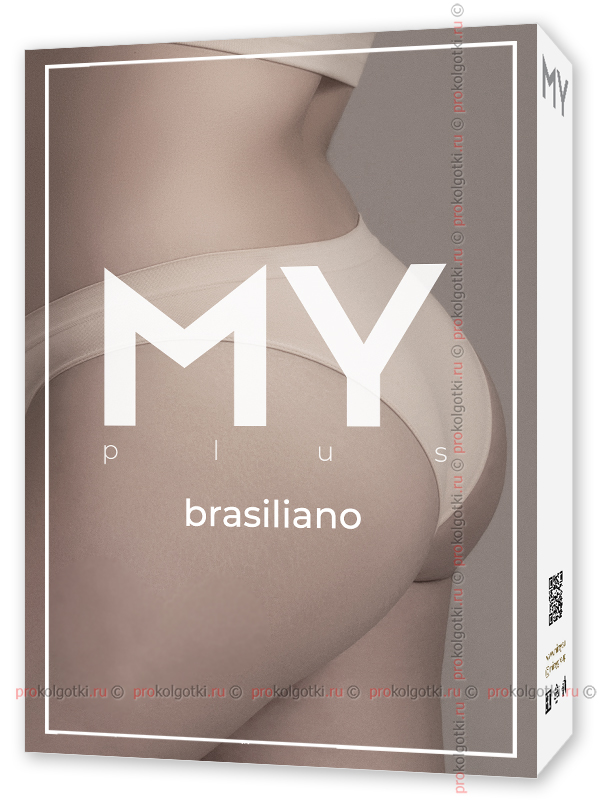 Бельё Женское My Art. Sl442 Brasiliano Plus Size - фото 1