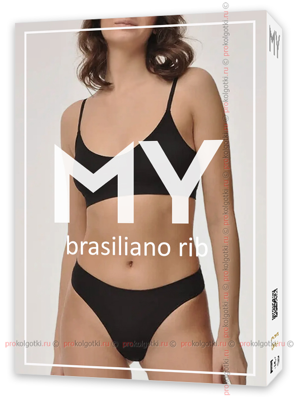 Бельё Женское My Art. Sl669 Brasiliano Rib - фото 1