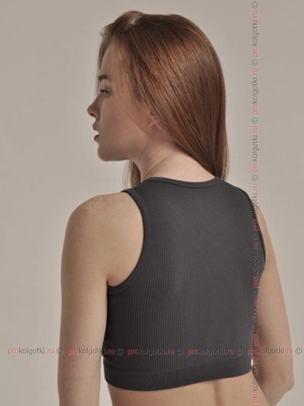 Бельё Женское My Art. To048 Crop Top Senza Maniche Rib - фото 3