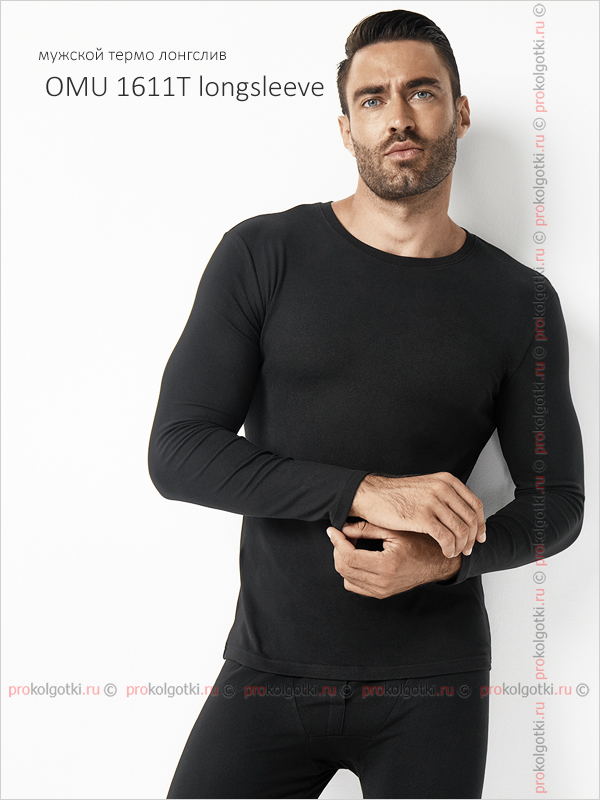 Бельё Мужское Omsa Underwear For Men Art. Omu 1611T Pv Thermo Longsleeve - фото 2