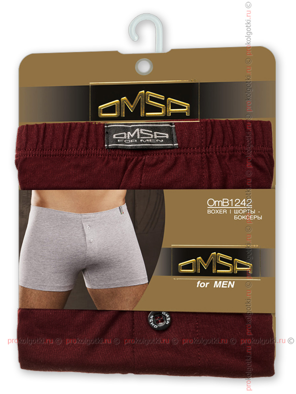 Бельё Мужское Omsa Underwear For Men Omb 1242 Boxer - фото 2