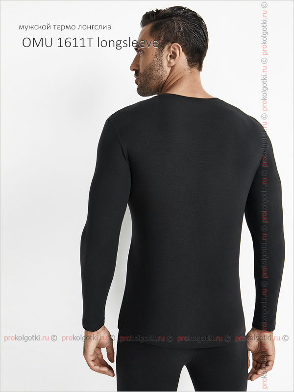 Бельё Мужское Omsa Underwear For Men Omu 1611 Thermo Longsleeve - фото 3