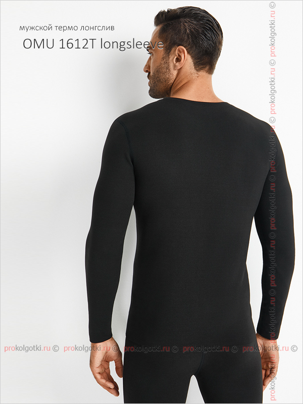 Бельё Мужское Omsa Underwear For Men Omu 1612 Pv Thermo Longsleeve - фото 3