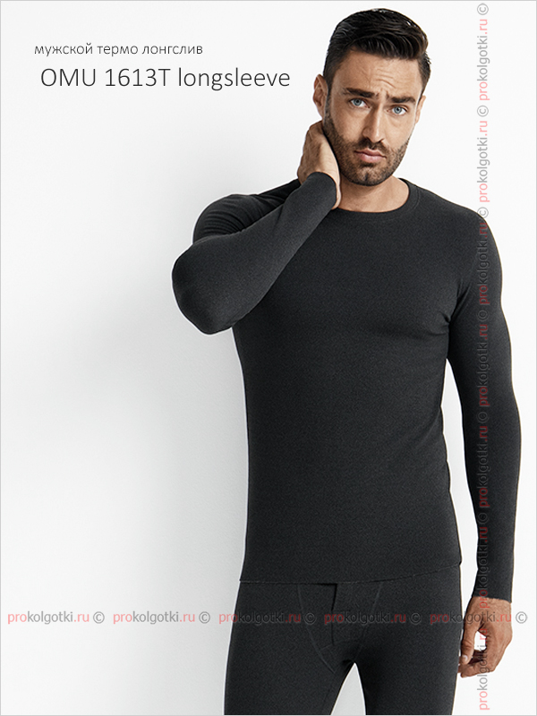 Бельё Мужское Omsa Underwear For Men Omu 1613 Thermo Longsleeve - фото 2