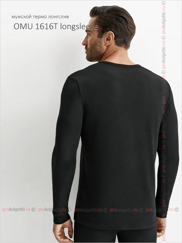 Бельё Мужское Omsa Underwear For Men Omu 1616 Thermo Longsleeve - фото 3
