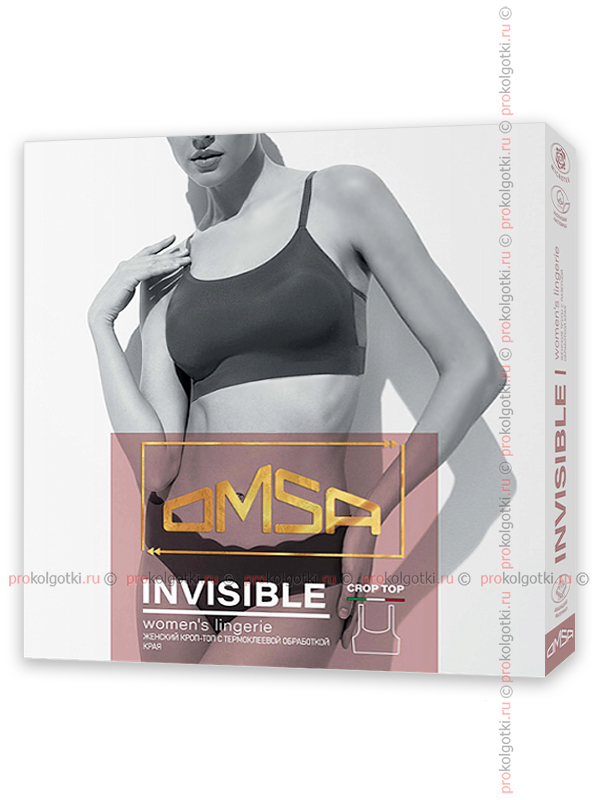 Бельё Женское Omsa Underwear For Women Omd Invisible 1112 Top - фото 1