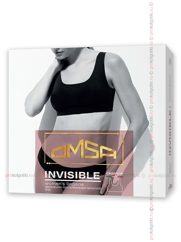 Бельё Женское Omsa Underwear For Women Omd Invisible 1141 Top - фото 1