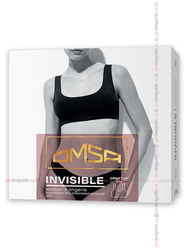 Бельё Женское Omsa Underwear For Women Omd Invisible 1142 Top - фото 1