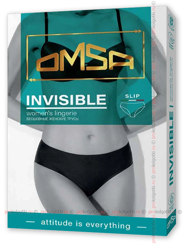 Бельё Женское Omsa Underwear For Women Omd Invisible 2213 Slip - фото 1