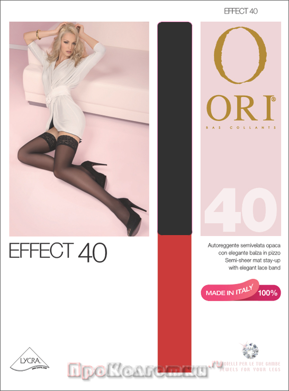 Чулки Ori Effect 40 Autoreggente - фото 2