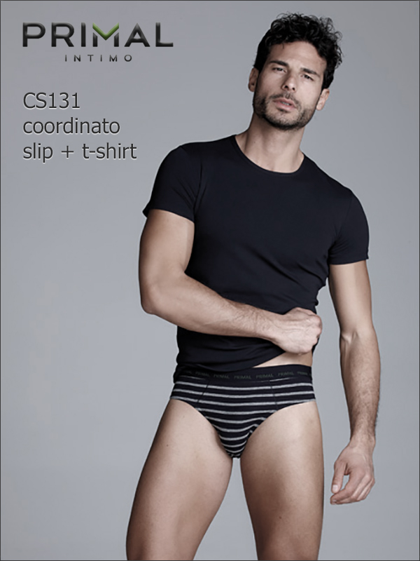 Бельё Мужское Primal Cs131 Coord. Slip + T-Shirt - фото 1