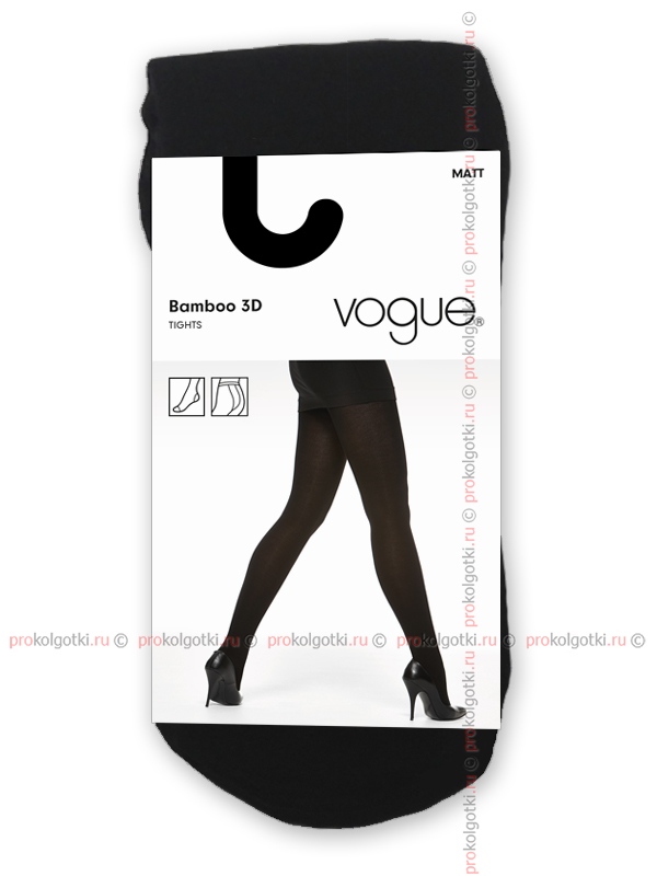 Колготки Vogue Art. 37999 Bamboo 3D - фото 1