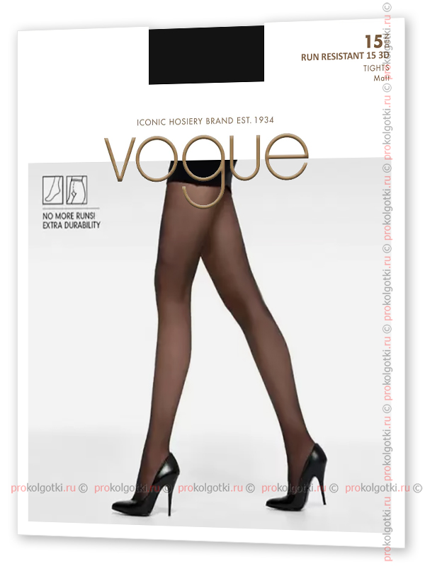 Колготки Vogue Art. 95309 Run Resistant 15 3D - фото 1