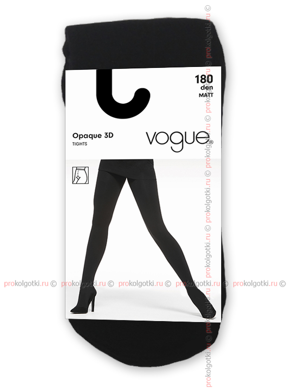 Колготки Vogue Art. 95720 Opaque 180 3D - фото 1